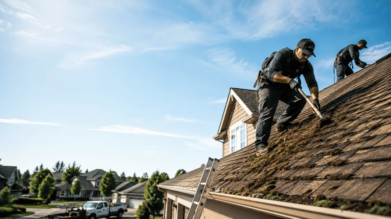 Roof Moss Removal in Pawnee Rock, KS near me
